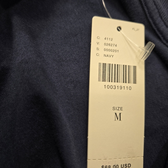 NWT Anthropologie LetLuv Navy 'MAMA' Short Sleeve Tee - Picture 5 of 6